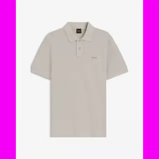 Boss Orange Polo Korte Mouw Grijs Prime 10256692 01 50507813/070