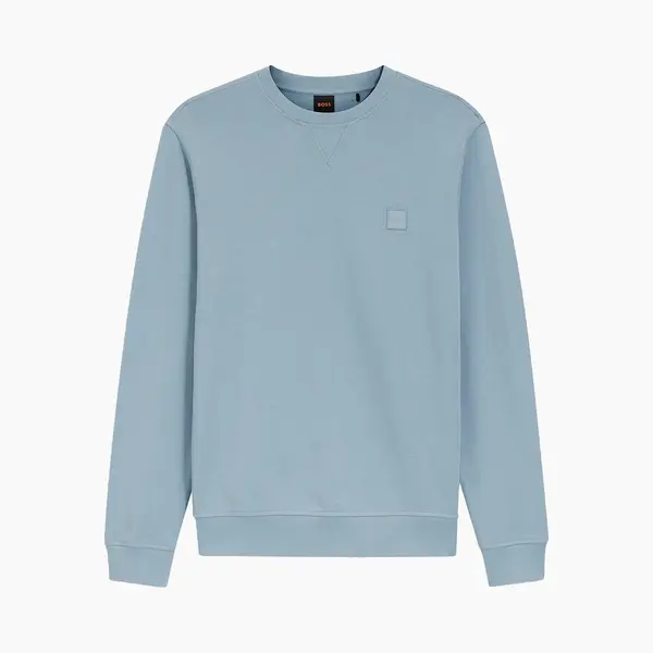 Hugo Boss Men's Boss New WeStart Crew Sweat - Blue - Size, 40 thumbnail
