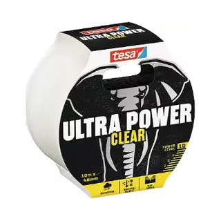 Tesa Ultra Power Geschikt voor gebruik binnen Geschikt voor buitengebruik 10 m Polypropyleen (Pp) Transparant