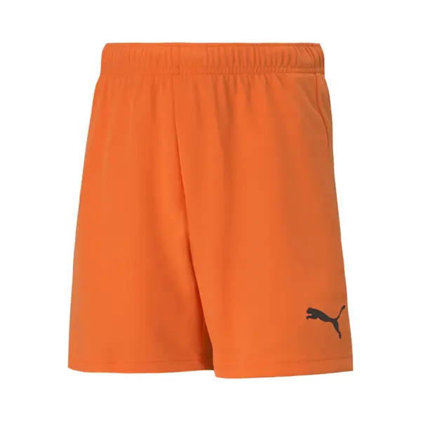 Puma Teamrise Short Kinderen - Oranje | Maat, 128 thumbnail