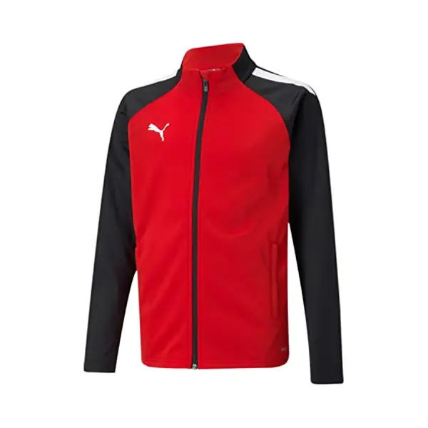 Puma TeamLIGA Trainingsjacke Kinder - Rot/schwarz/weiß-152 thumbnail