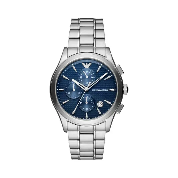Emporio Armani Paolo AR11528 Men's Chronograph Watch – 42mm Blue Dial thumbnail