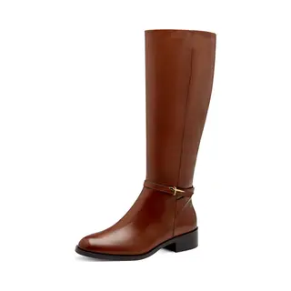 Tamaris Leren Boots Unisex Zwart