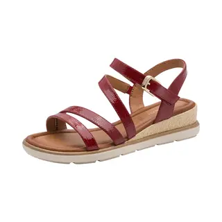 Tamaris Sandalen Met Riem Rood