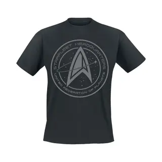 Star Trek Picard - Starfleet Headquarters T-Shirt Black