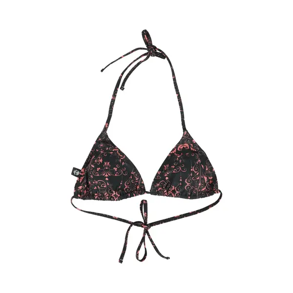 R.E.D. By Emp Bikini Top - Bikini Top With Alloverprint - M Tot Xxl - Voor Vrouwen - Zwart thumbnail