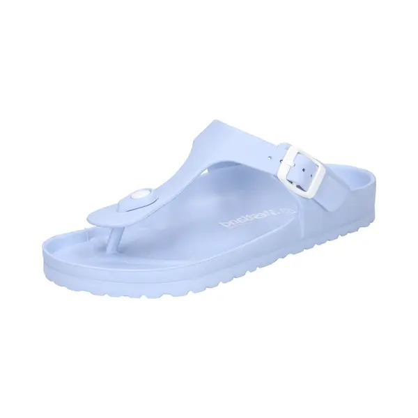 Westland Damen Zehentrenner Martinique 02, Frauen Sandalen, Weite G (Normal), Strandschuhe, zehenstegsandalen, flip Flops, Blau (SkyBlue), 37 Eu / 4 thumbnail