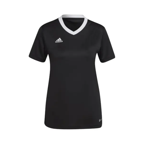 Adidas Performance Entrada 22 Voetbalshirt - Dames - Zwart- L thumbnail