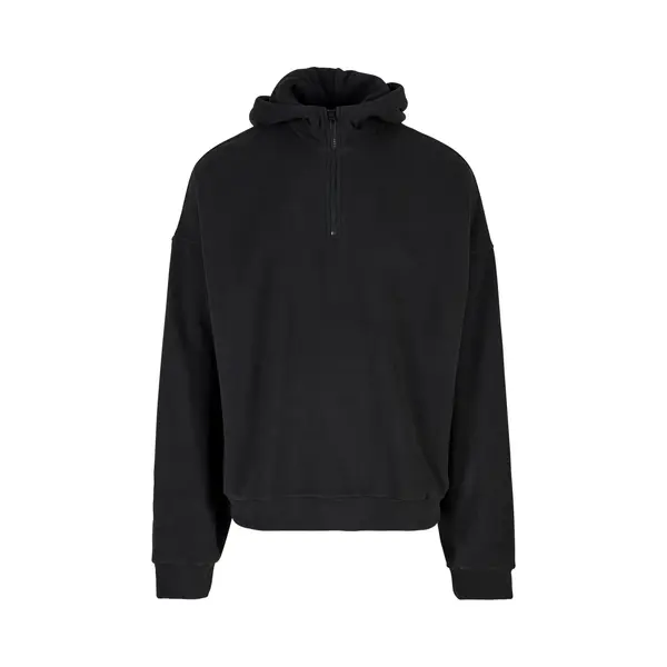 Urban Classics Oversized Polar Fleece Half Zip Hoody thumbnail