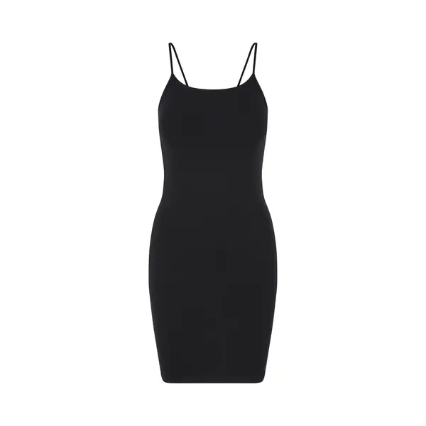 Urban Classics, Damen, Kleider, Ladies Stretch Jersey Slim Dress - 165265, Schwarz, (L) thumbnail