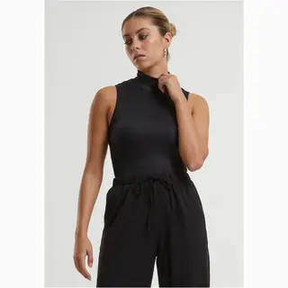 Tanktop Mit Stehkragen, Damen Urban Classics