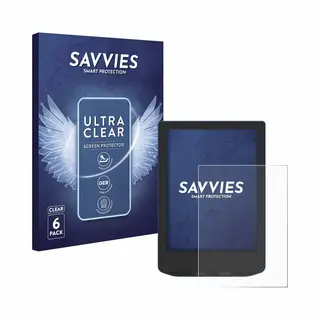 Savvies - Screenprotector Voor PocketBook Verse Pro - Folie Beschermfolie Transparant 6 Stuks
