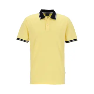 Olymp Casual Polo Shirt Korte Mouw Olijf
