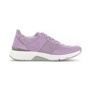 Gabor Rollingsoft Sensitive 46.897.39 - Dames Rollende Wandelsneaker - Paars - Maat 38.5 (Eu) 5.5 (Uk)