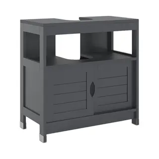 Waschbeckenunterschrank Vilda, Grau, 60 X 60 Cm, Vicco