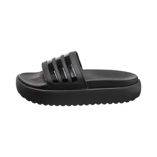 Adidas Women's Adilette Platform Slides, Core Black/Core Black/Core Black, 5 Uk