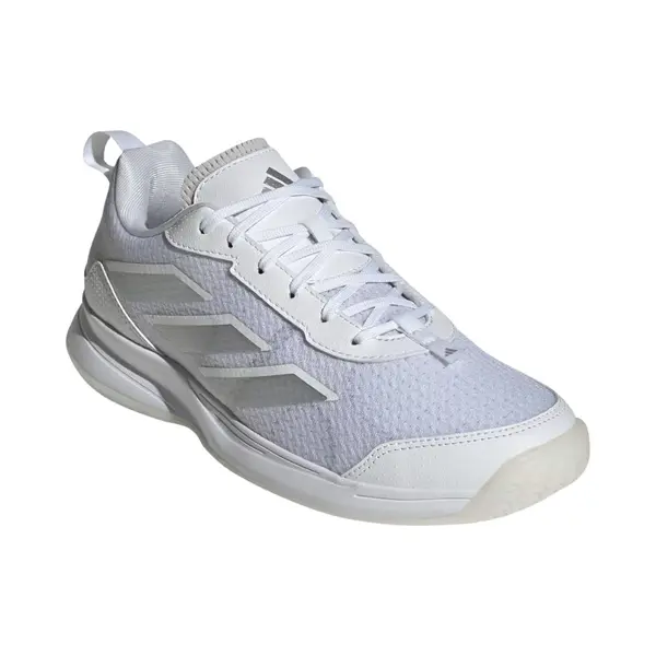 Adidas Damen Avaflash Low Tennis Shoes, Cloud White/Cloud White/Silver Met, 37 1/3 Eu thumbnail