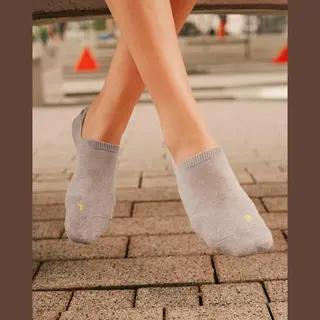 Falke Cool Kick Onzichtbar Eenkleurig Functioneel Materiaal Footies Unisex Grijs - Maat 37-38