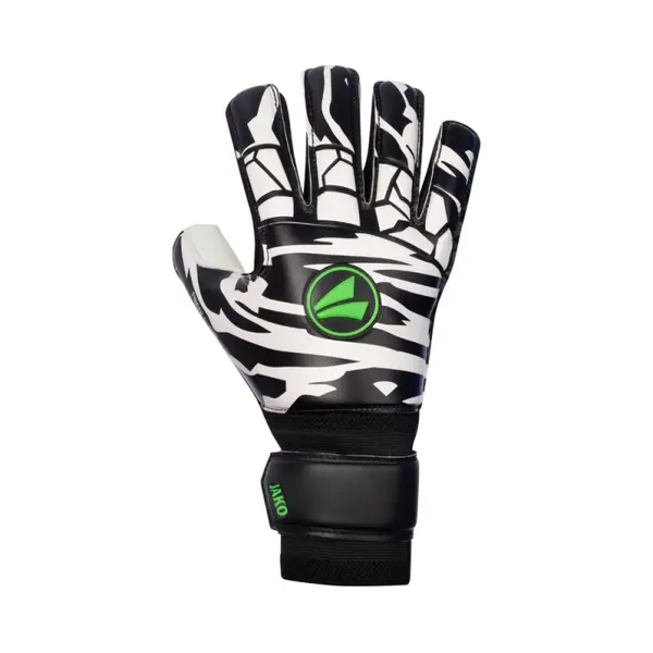 Jako Animal Basic Rc Pection Torwarthandschuhe Schwarzweissgruen, 11 Unisex thumbnail