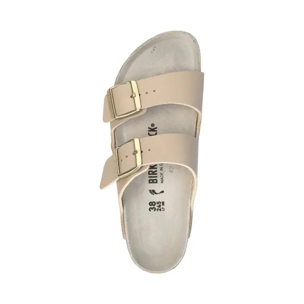 Birkenstock Muiltjes 'Arizona' Beige thumbnail