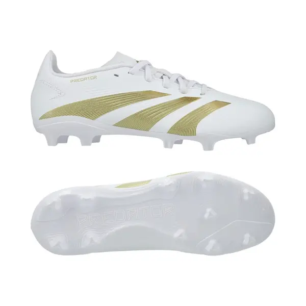 Adidas Predator League Fg Day Spark - Weiß/Gold/Weiß - Naturrasen (Fg), Größe 38⅔ thumbnail