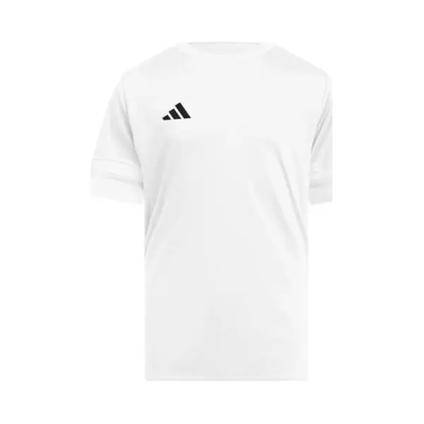 Adidas Unisex Kids SQUADRA25 Jersey Short Sleeve Kids, White/White/Black, 7-8 Years thumbnail