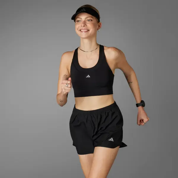 Adidas Performance Run It Short - Dames - Zwart thumbnail