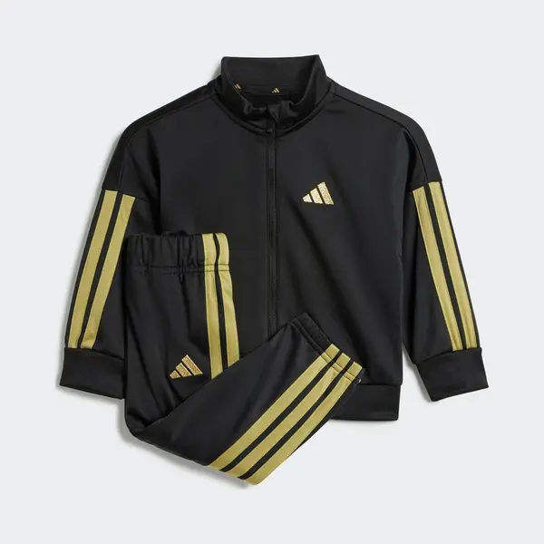 Adidas Kids Tracksuit - Black/gold thumbnail