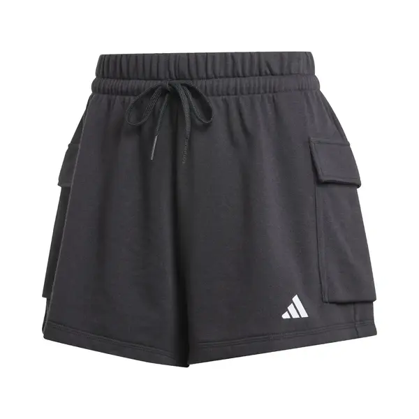 Women's Cargo Pocket Shorts Adidas Essentials Small Logo Feelcozy thumbnail