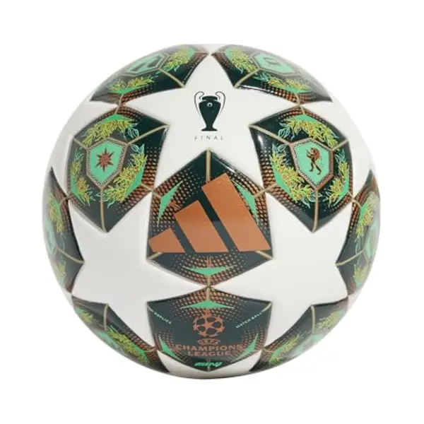 Adidas Uefa Champions League Mini Ball JH1292, Unisex Footballs, Green, 1 Eu thumbnail