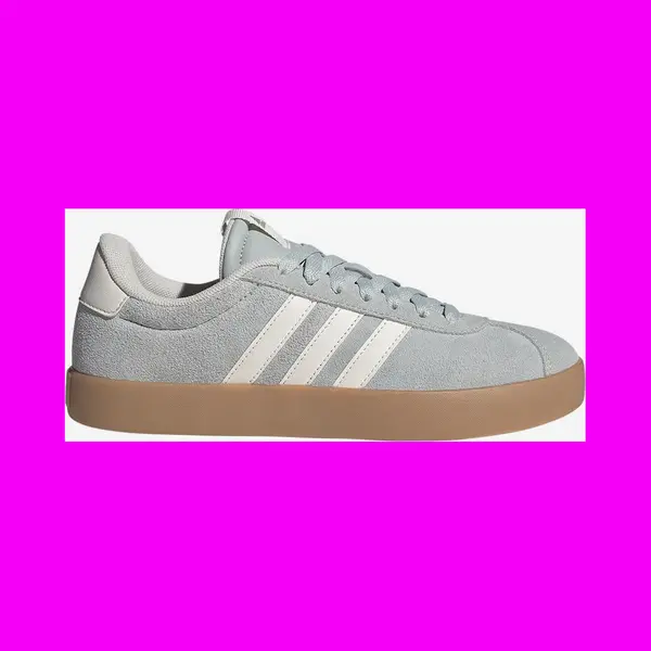 Adidas Women's Vl Court 3.0 Shoes, Wonder Silver/Off White/Gum, 3.5 Uk thumbnail