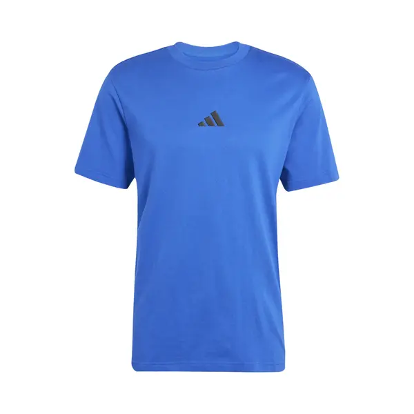 Adidas Men's Essential Three Stripes Single Jersey Tee, Team Royal Blue/Black, Xxl thumbnail