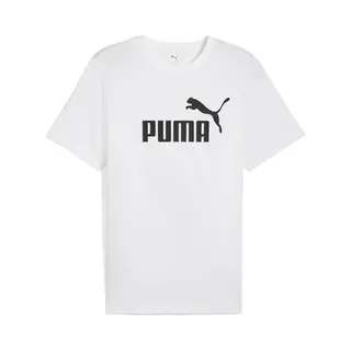 Puma Unisex No. 1 Logo Tees, Puma White, S Eu