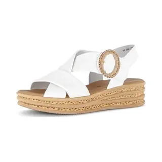 Gabor Sandalen Met Riem Wit