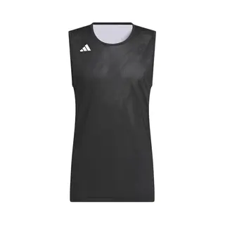 Adidas Men's M Everyday Pro Bball Jersey, Black/White, Xl Tall