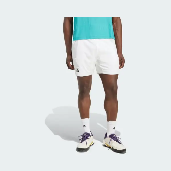 Adidas Men's Tennis Climacool Ergo Shorts, White, Xxl thumbnail