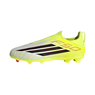 Adidas F50 League Laceless Football Boots Fg/mg Kids Yellow