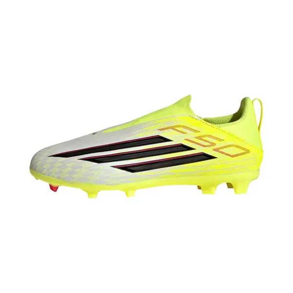 Adidas F50 League Laceless Football Boots Fg/mg Kids Yellow thumbnail
