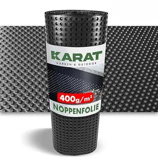 Floordirekt Noppenfolie Schutz Vor Feuchtigkeit & Nässe Schwarz 100 X 2000 Cm