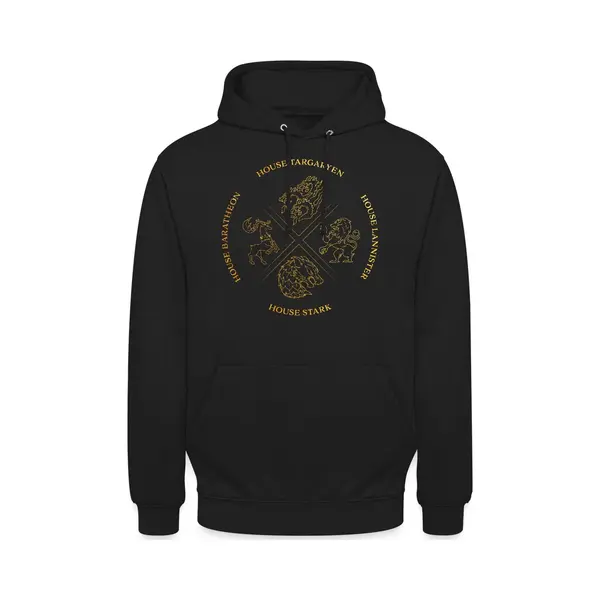Spreadshirt Game Of Thrones Houses Targaryen Lannister Stark Hoodie Unisex thumbnail