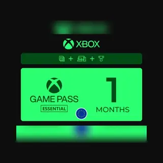 Xbox Game Pass Essential Xbox Game Pass Core (Essential) 1 Month Key - Eu