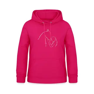 Spreadshirt Paard En Meisje Vriendschappen Paardmeisje Hoodie Dames