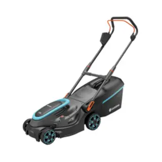 Gardena 14638-55 grasmaaier Duwgrasmaaier Batterij/Accu Zwart, Groen