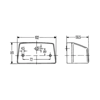 Hella 2KA 003 389-061 koplamp, verlichting & component voor auto's R10W
