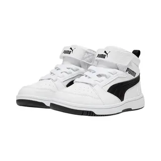 Puma Rebound V6 Mid Sneakers Kinder, Schuhe, WeiÃŸ, 31