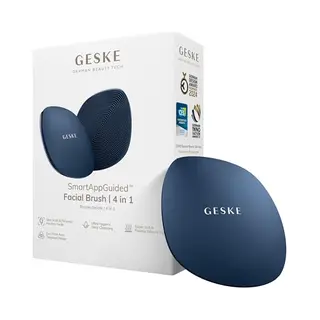 Geske | SmartAppGuided™ Facial Brush 4 In 1 | Gezichtsreinigingsborstel | Zachte Siliconen Borstel | Professionele Gezichtsreiniging |