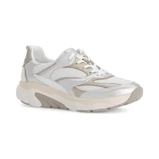 Gabor Lage Sneakers Voor Dames, Wit 83, 38.5 Eu