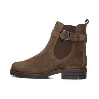 Gabor 653.1 Enkellaarsjes - Enkelboots Met Rits - Dames - Cognac - Maat 41