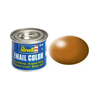 Revell Wood brown, silk Ral 8001 14 ml-tin schaalmodel onderdeel en -accessoire Verf