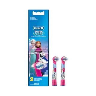 Oral-B Stages Power Elektrische Opzetborstels x2 met Disney Frozen-figuren